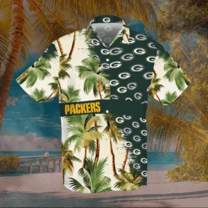 Green Bay Packers 3D Hawaiian Shirt Hawaiian Shorts 07