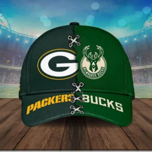 Green Bay Packers X Milwaukee Bucks Cap XXLTEE0524SU
