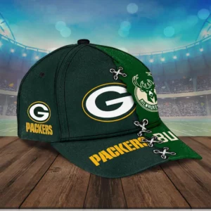 Green Bay Packers X Milwaukee Bucks Cap XXLTEE0524SU L