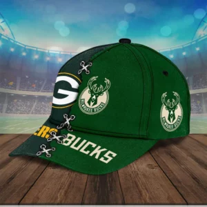 Green Bay Packers X Milwaukee Bucks Cap XXLTEE0524SU R