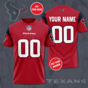 Houston Texans 3D T shirt 03