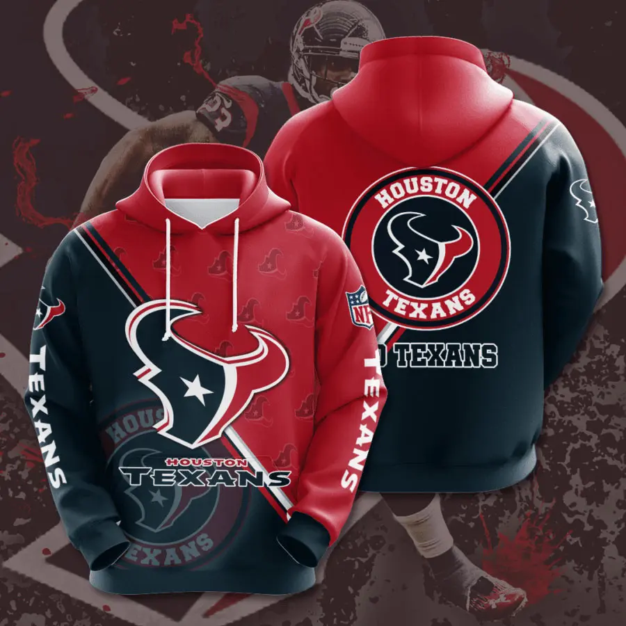 Houston Texans 3D hoodie 02