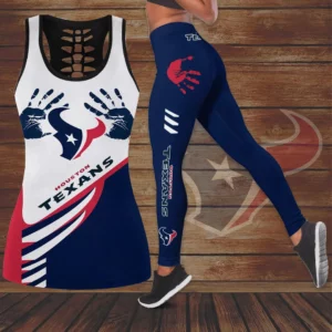 Houston Texans Hollow Tank Top Leggings