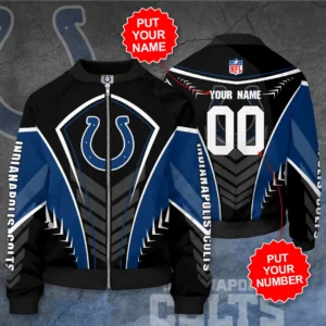 Indianapolis Colts 3D Bomber Jacket 02