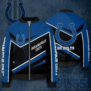 Indianapolis Colts 3D Bomber Jacket 03