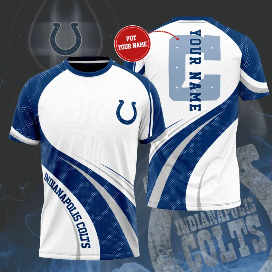 Indianapolis Colts 3D T shirt 02