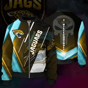 Jacksonville Jaguars 3D Bomber Jacket 04