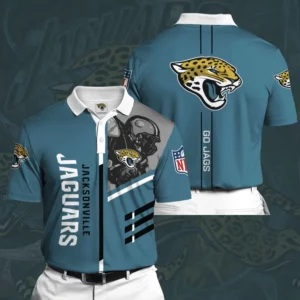 Jacksonville Jaguars 3D Polo 02