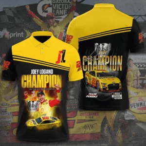 Joey Logano Apparel 3D polo