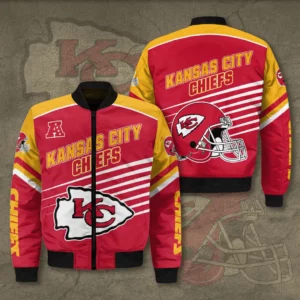 Kansas City Chiefs 3D Bomber Jacket 01