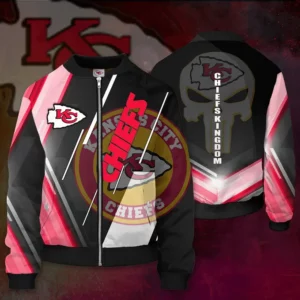 Kansas City Chiefs 3D Bomber Jacket 02