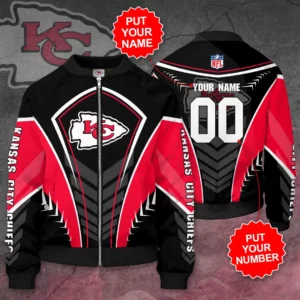 Kansas City Chiefs 3D Bomber Jacket 05