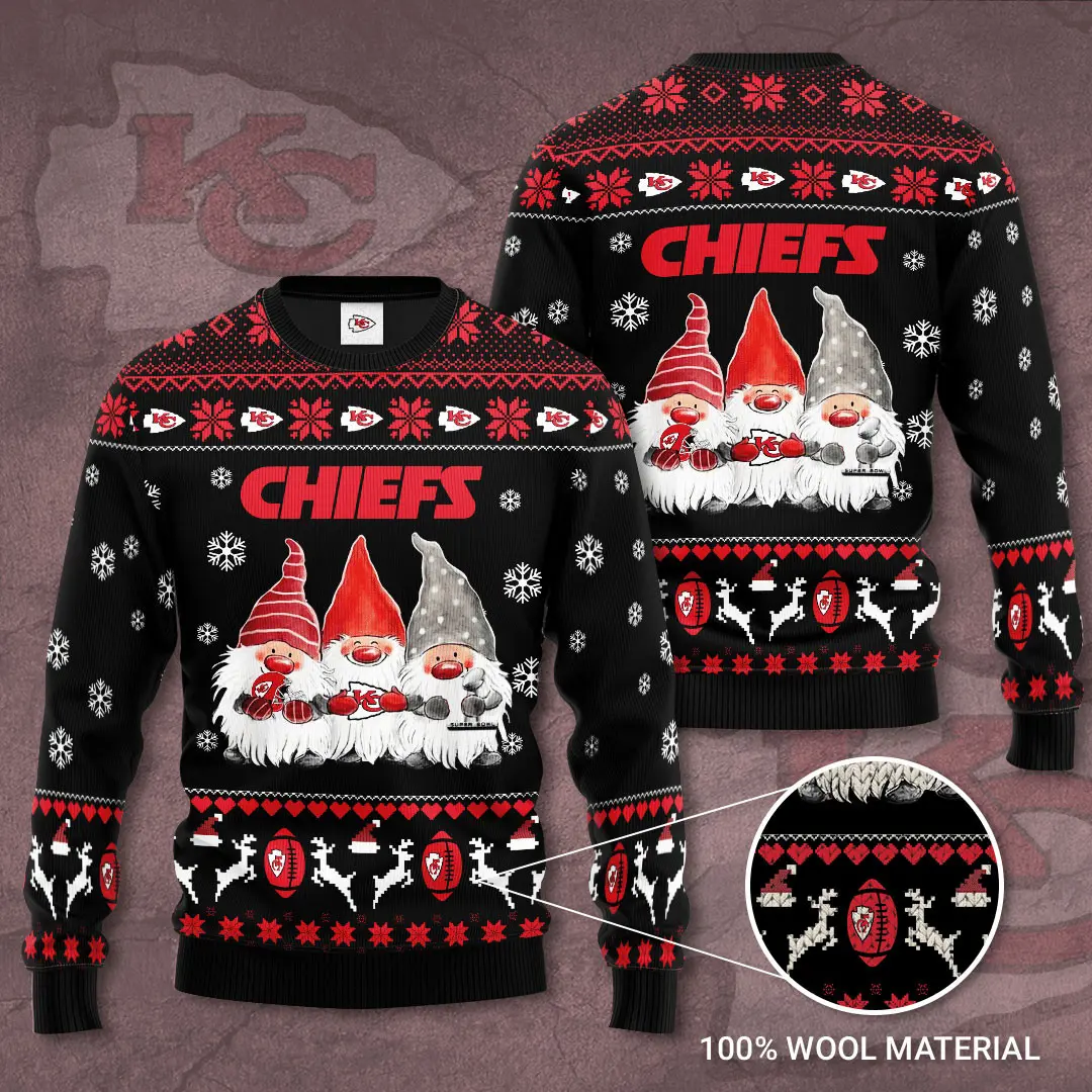 Kansas City Chiefs 3D sweater 02