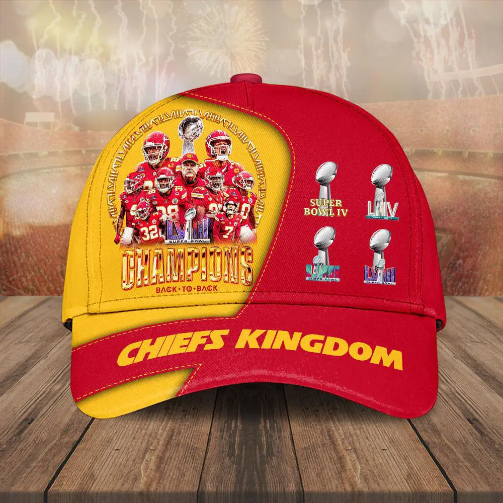 Kansas City Chiefs Back to Back Cap XXLTEE0624P