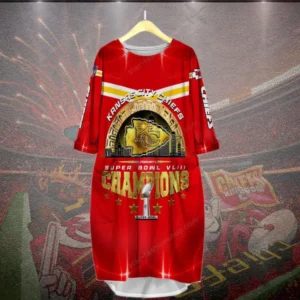 Kansas City Chiefs Batwing Dress XXLTEE0524SE