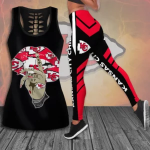 Kansas City Chiefs Hollow Tank Top Leggings 04
