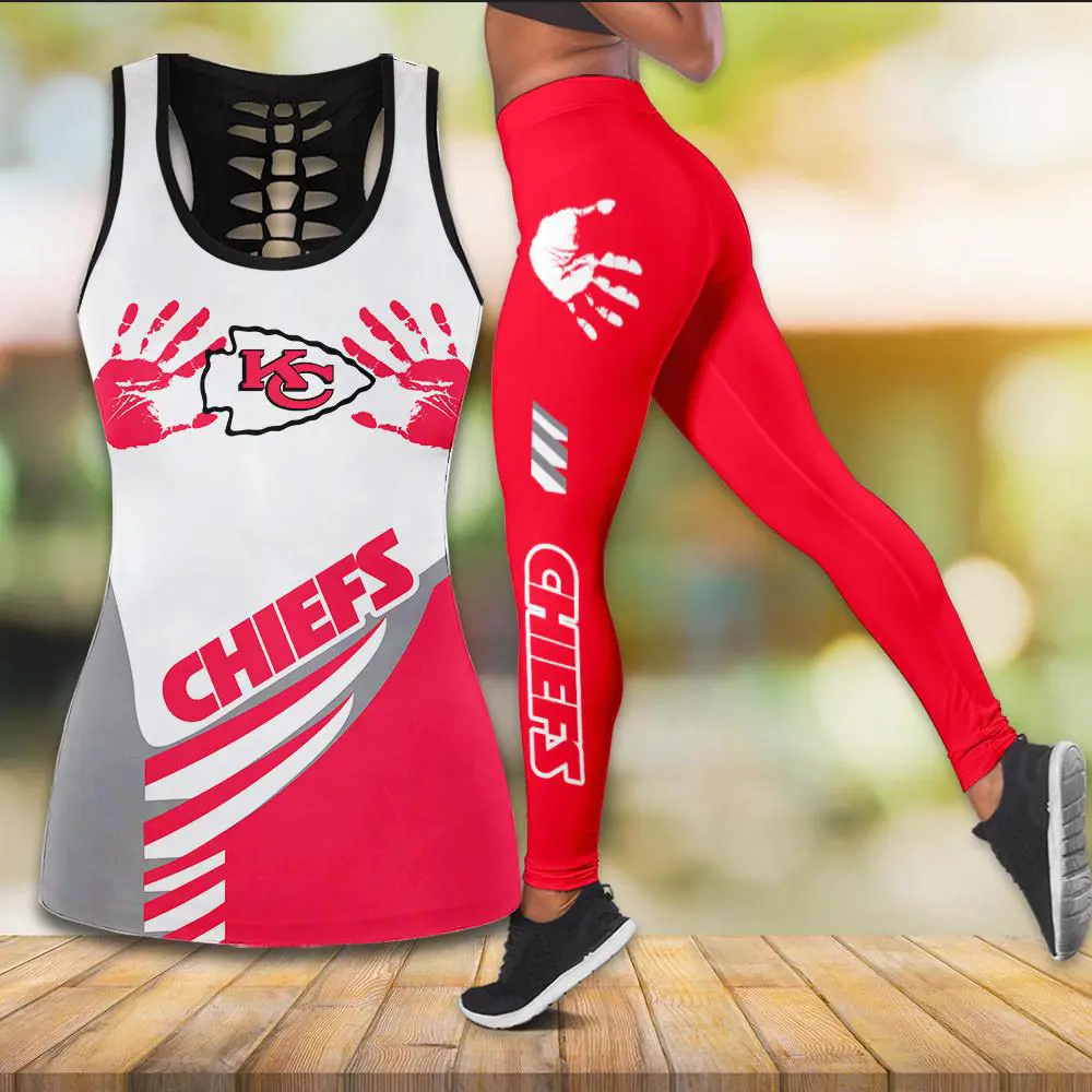 Kansas City Chiefs Hollow Tank Top Leggings XXLTEE0524SG