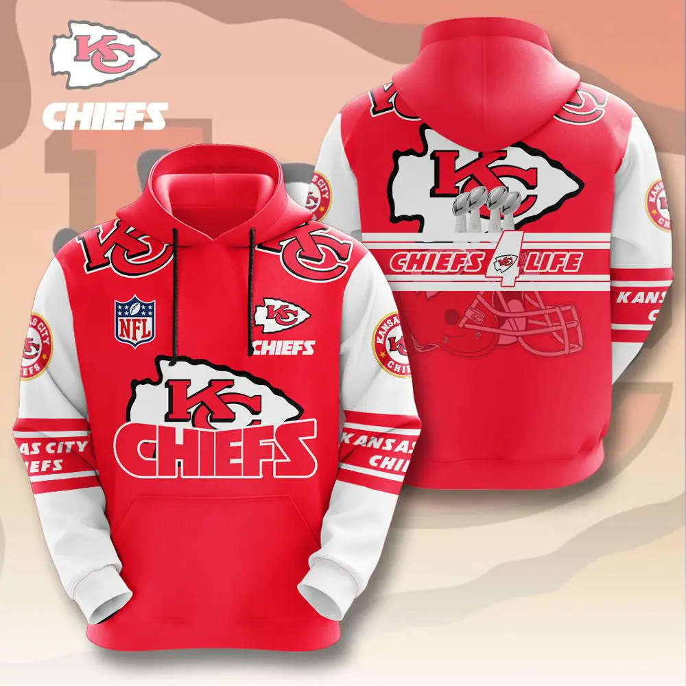 Kansas City Chiefs Hoodie XXLTEE0824SN
