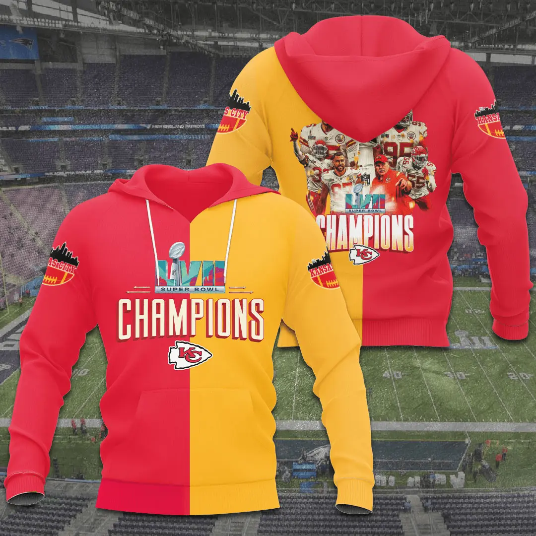 Kansas City Chiefs Super Bowl LVII hoodie