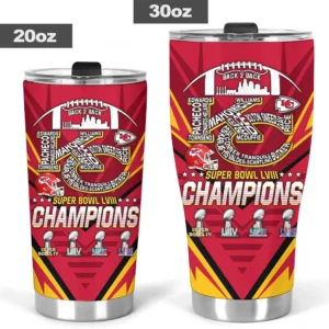 Kansas City Chiefs Tumbler Cup XXLTEE0524ZP SIZE