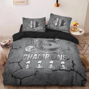Kansas City Chiefs bedding set duvet cover pillow shams XXLTEE0524SQ