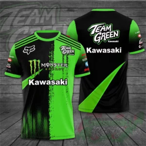 Kawasaki Racing 3D T shirt