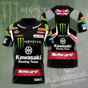 Kawasaki Racing Team 3D Apparels S10 T shirt