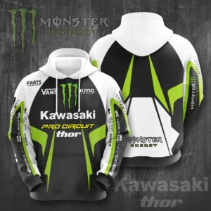 Kawasaki Racing Team 3D Apparels S11 Hoodie