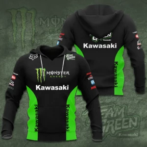 Kawasaki Racing Team 3D Apparels S4 Hoodie