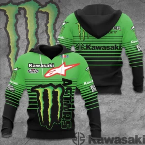 Kawasaki Racing Team 3D Apparels S6 Hoodie