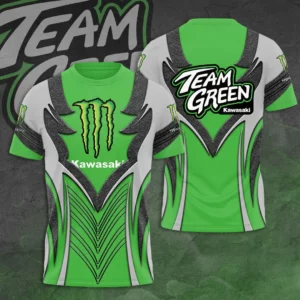 Kawasaki Racing Team 3D T shirt S4