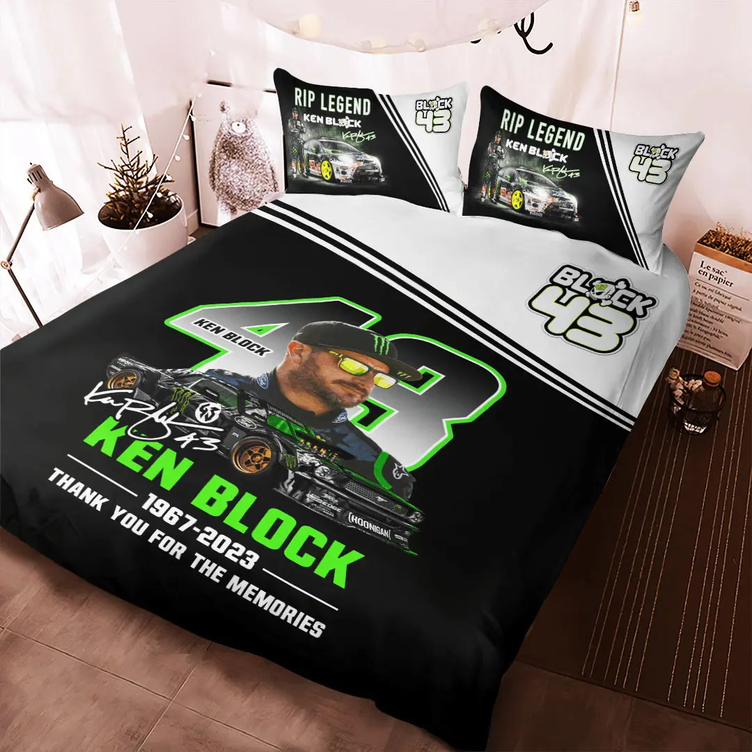 Ken Block bedding set design 03