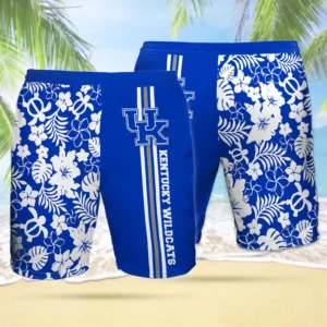 Kentucky Wildcats 3D Hawaiian Shorts