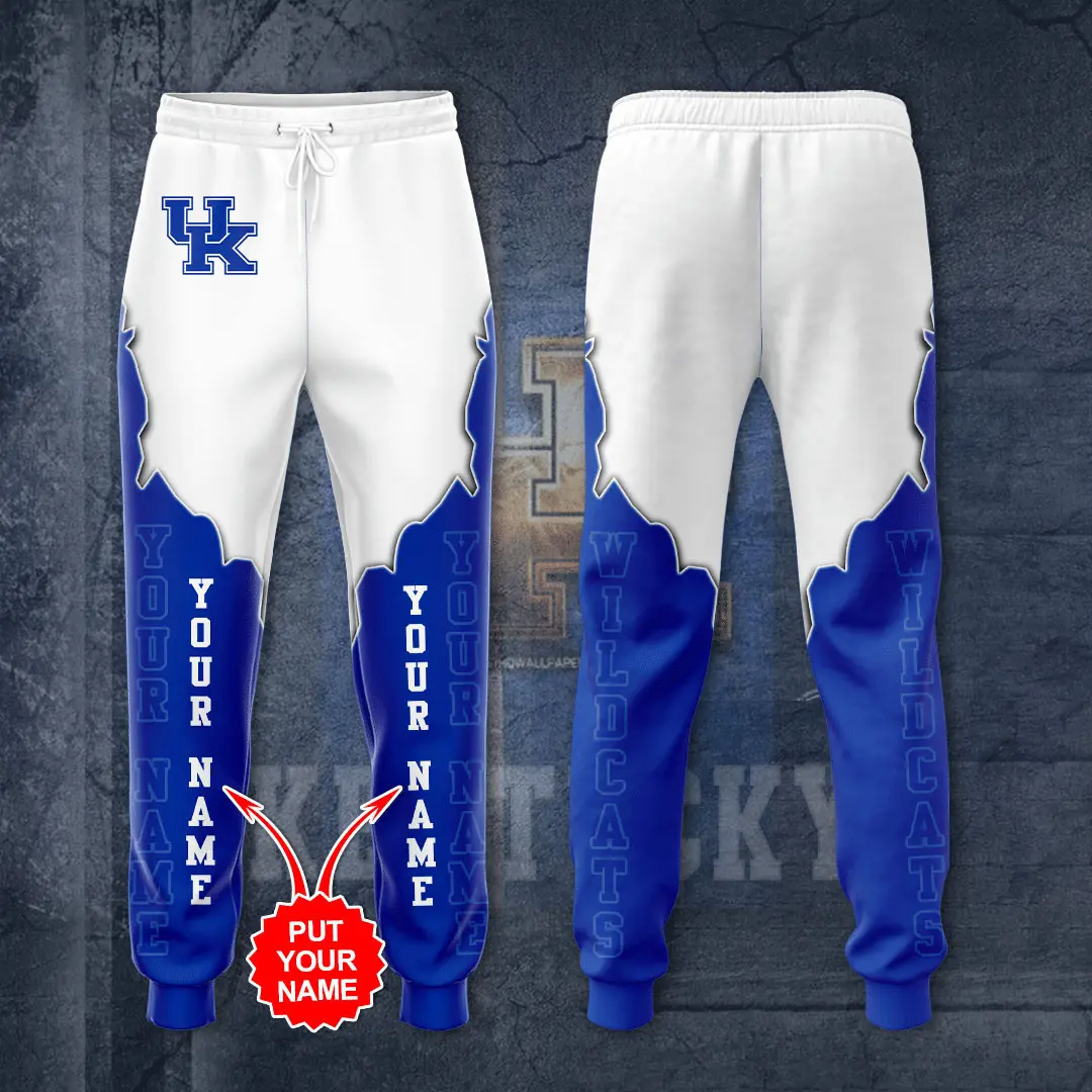Kentucky Wildcats 3D Sweatpant 01