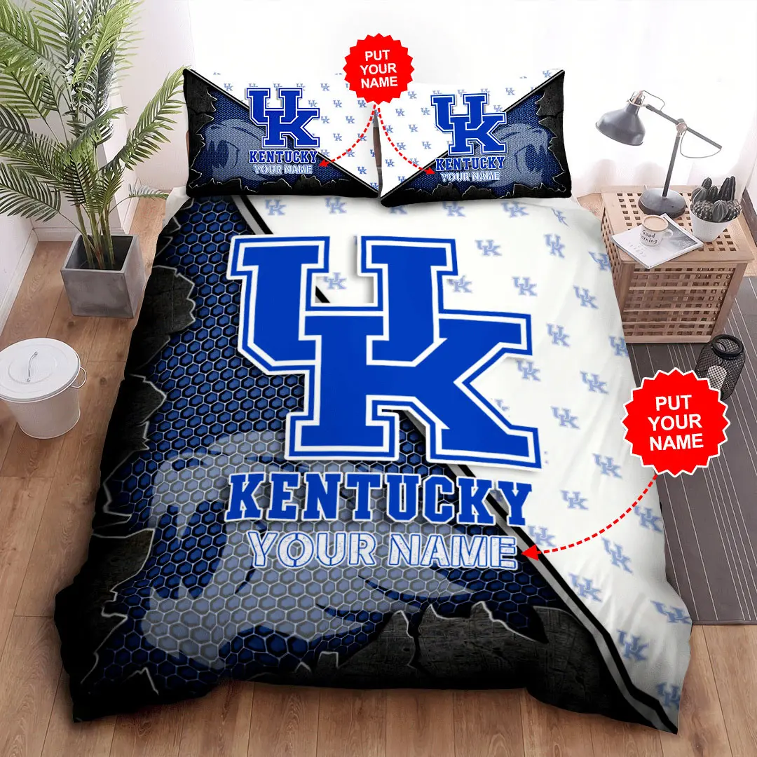 Kentucky Wildcats bedding set 04