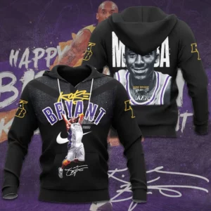 Kobe Bryant Black Hoodie XXLTEE1223SR