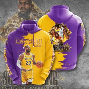LAL Lebron James hoodie