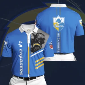 Los Angeles Chargers 3D Polo 01