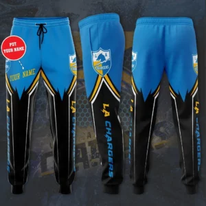 Los Angeles Chargers 3D Sweatpant 02