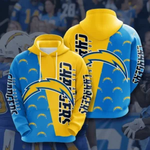 Los Angeles Chargers 3D hoodie 03