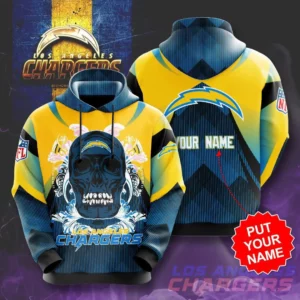 Los Angeles Chargers 3D hoodie 05