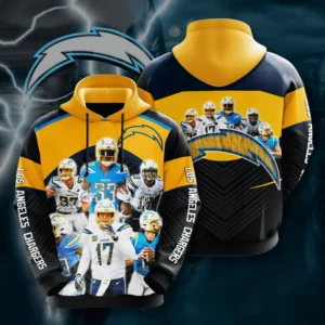Los Angeles Chargers 3D hoodie 07