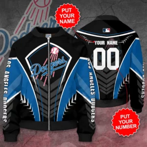 Los Angeles Dodgers 3D Bomber Jacket 01
