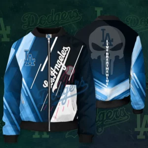 Los Angeles Dodgers 3D Bomber Jacket 02