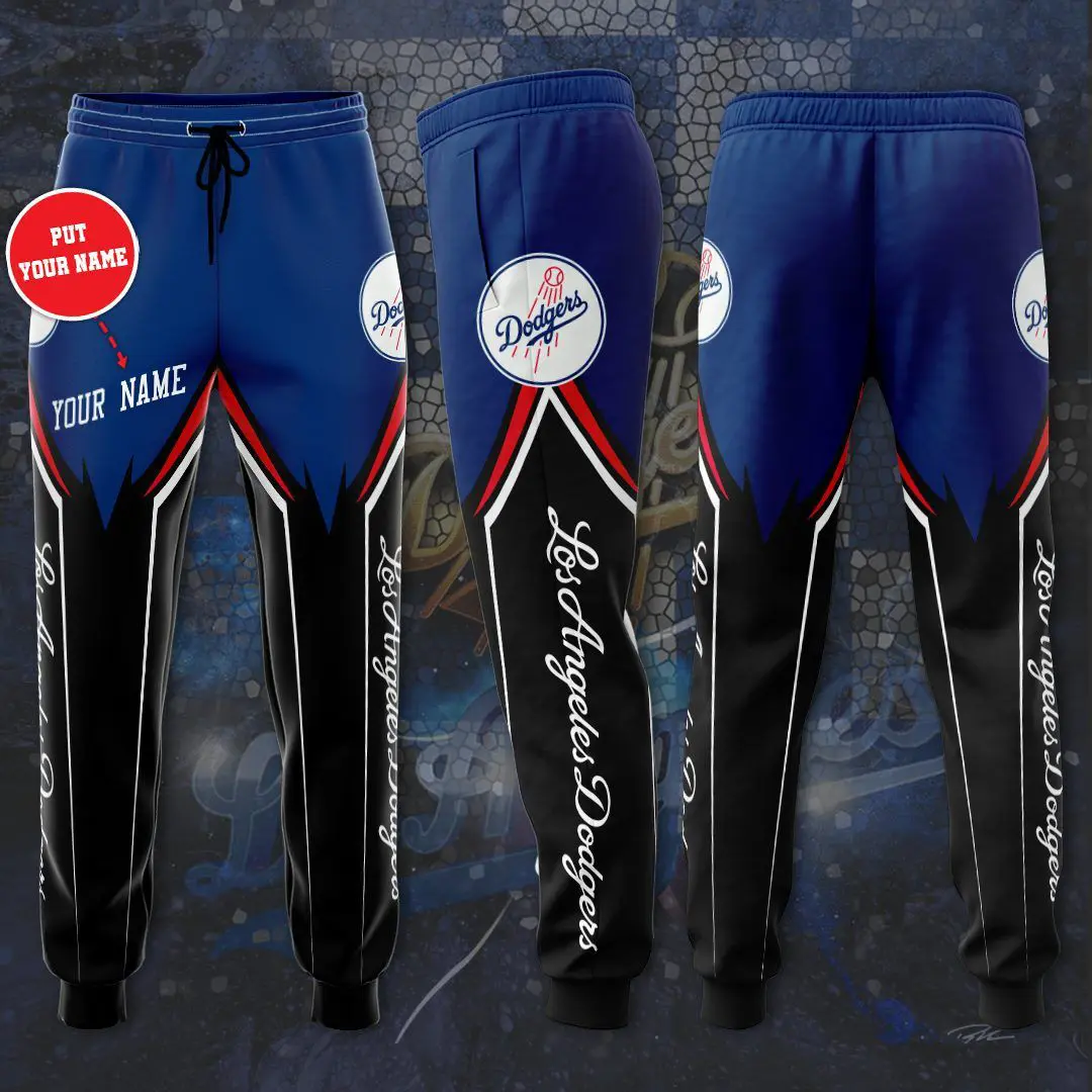 Los Angeles Dodgers 3D Sweatpant 03