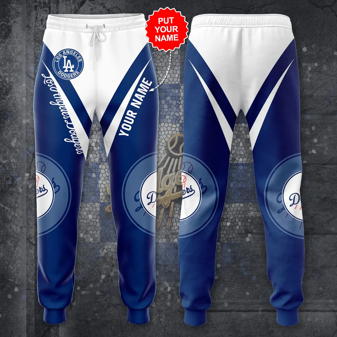 Los Angeles Dodgers 3D Sweatpant 05