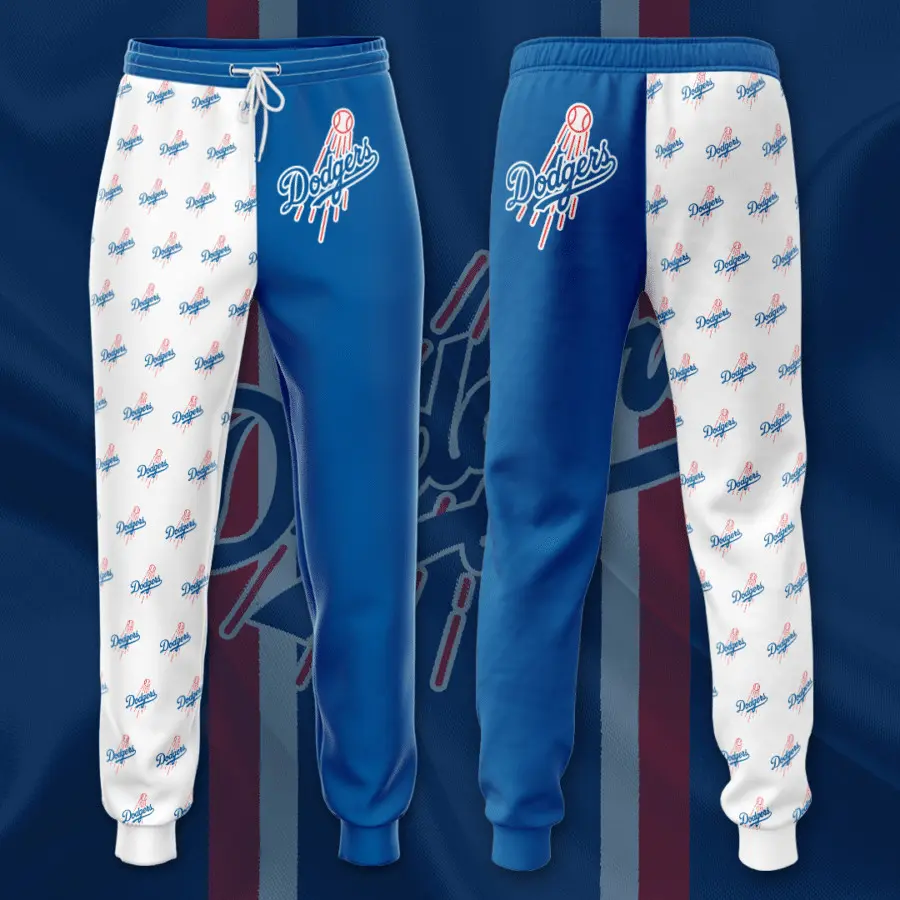 Los Angeles Dodgers 3D Sweatpant 06