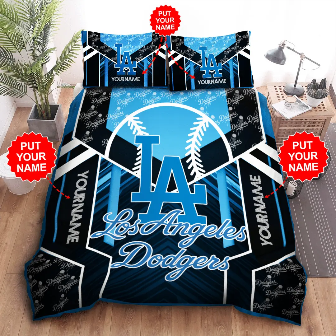 Los Angeles Dodgers bedding set 03