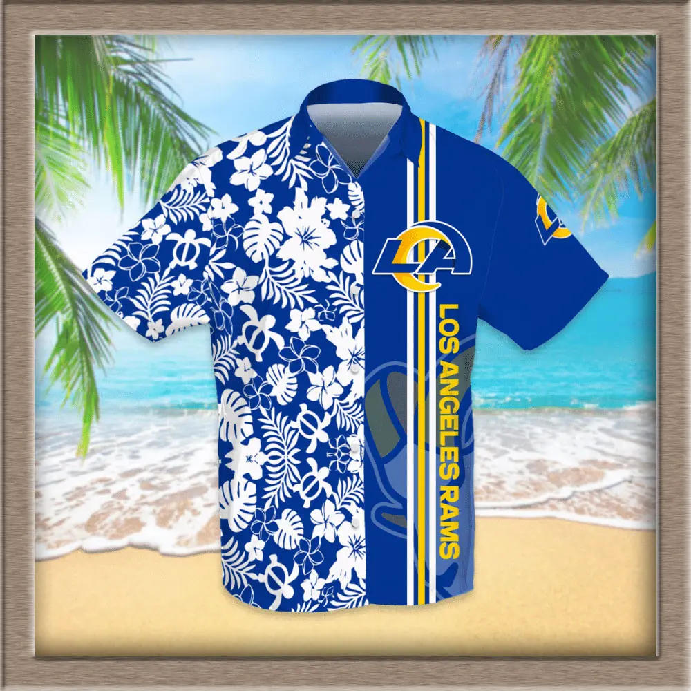 Los Angeles Rams 3D Hawaiian Shirt