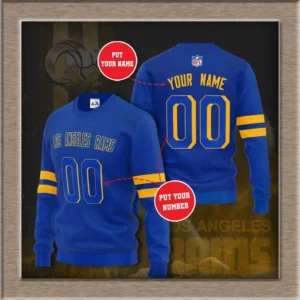Los Angeles Rams 3D Sweatshirt 03